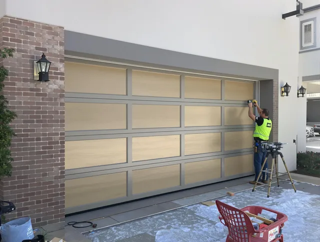 Garage door replacement service by Wesley Chapel Garage Door Repair in Wesley Chapel