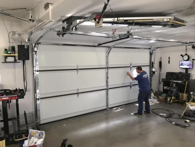 Professional garage door repair service by Wesley Chapel Garage Door Repair in Wesley Chapel