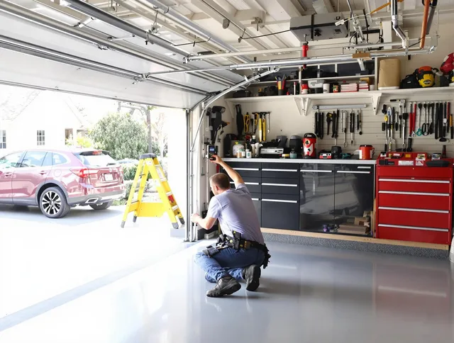 Local garage door repair service by Wesley Chapel Garage Door Repair in Wesley Chapel