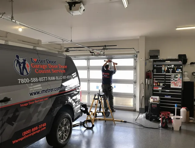 Wesley Chapel Garage Door Repair team performing same-day garage door repair in Wesley Chapel